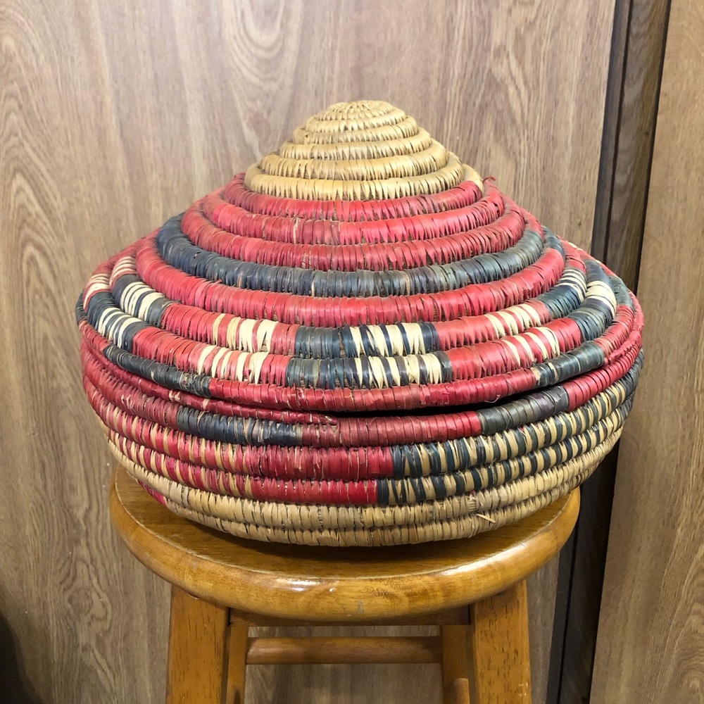 Bohemian Woven Basket